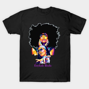 Erykah Badu Pop Art T-Shirt